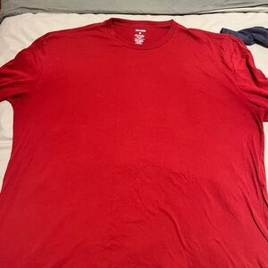 True Classic Red Long Sleeve T-Shirt